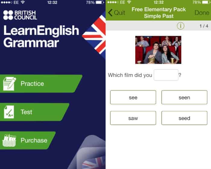 Aplikasi Bahasa Inggris LearnEnglish Grammar