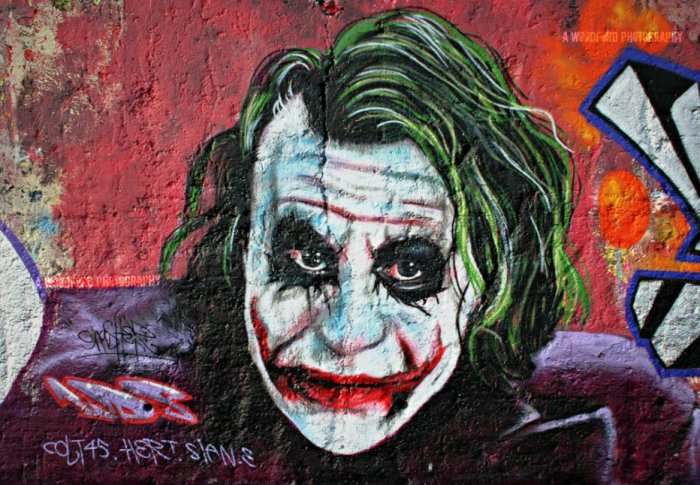 Gambar Grafiti Joker