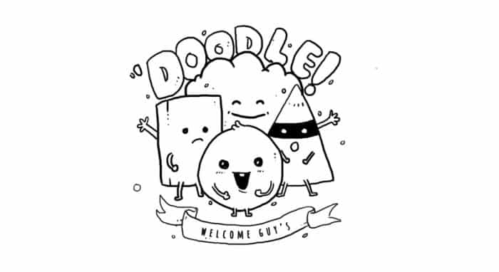 30 Gambar Doodle Art Nama Huruf Simple Keren Mudah