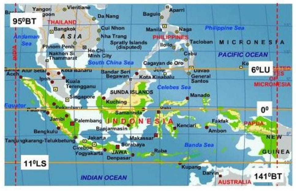 Letak Astronomis Indonesia  Pengaruh Dampak Akibat 