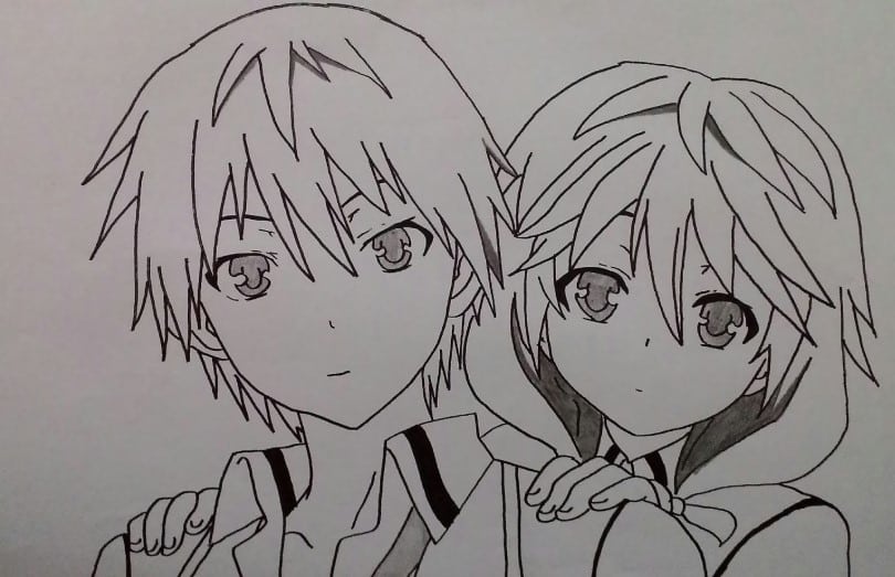 gambar sketsa anime - Thegorbalsla