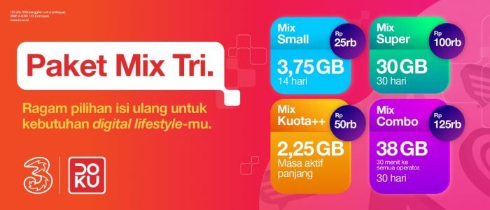  Zaman sekarang pemakain internet pada smartphone sudah menjadi hal yang lumrah Cara Cek Kuota, Nomor, Transfer Pulsa, Registrasi TRI (Lengkap)