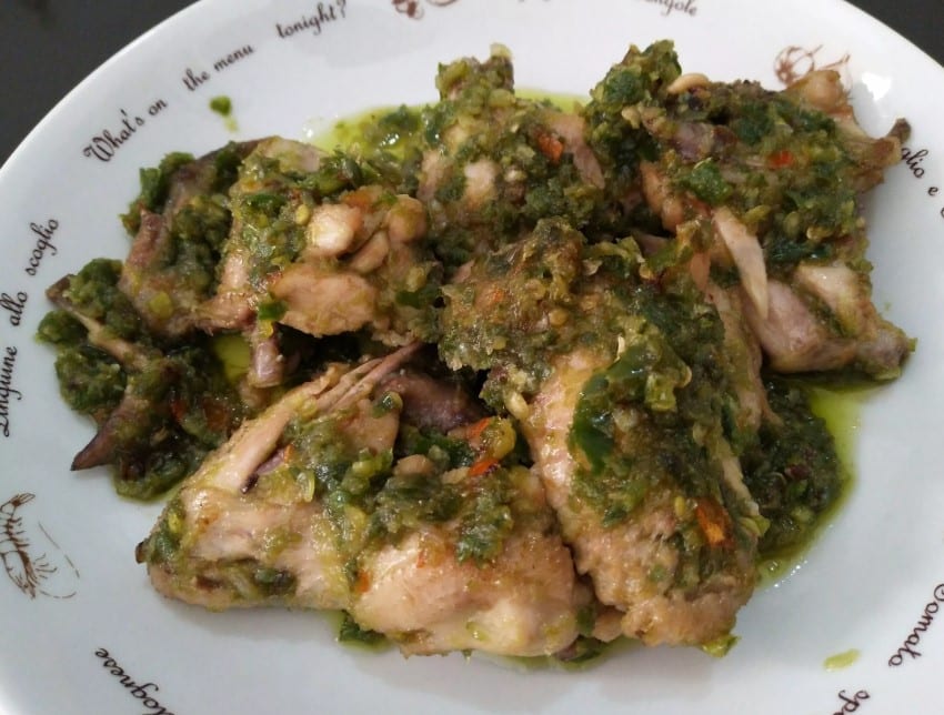 Resep Ayam Goreng Mentega dengan Cabe Hijau - Thegorbalsla