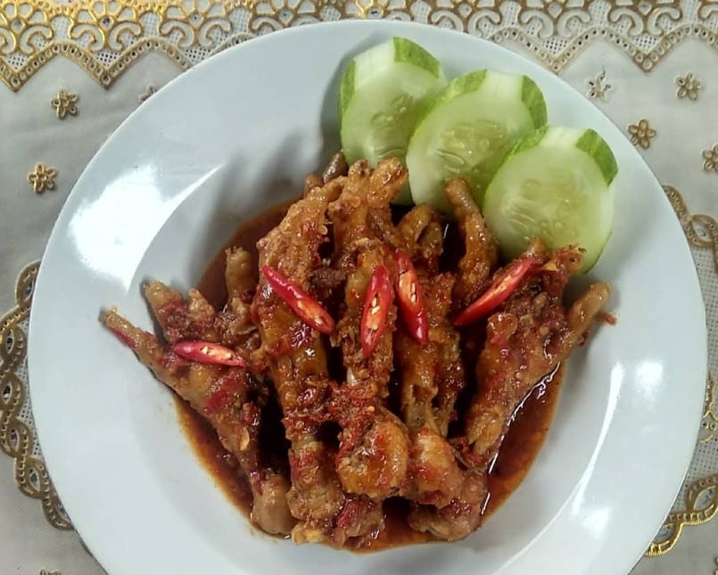 Resep Ceker Mercon Dengan Cabe Merah Thegorbalsla