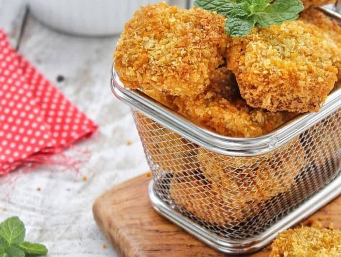 Cara Membuat Nugget Ayam 1 2 Kg - Rectangle Circle