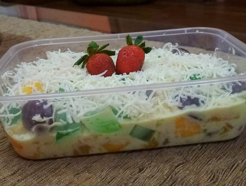  Resep Salad Buah Ice Cream  Thegorbalsla