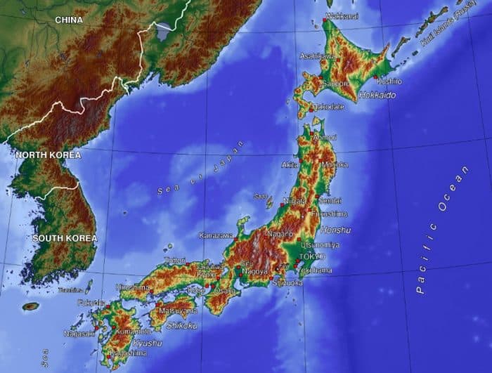 Kondisi Geografis Jepang