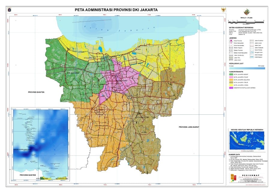  PETA  JAKARTA  Kekayaan Alam Demografis Sosial Budaya 