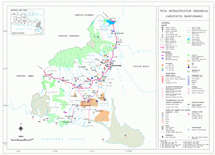  Peta Banyuwangi  Sejarah Geografis dan Sumber Daya Alam