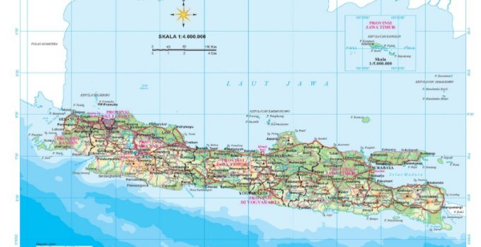 Peta Pulau Jawa Hd Mino Gambar