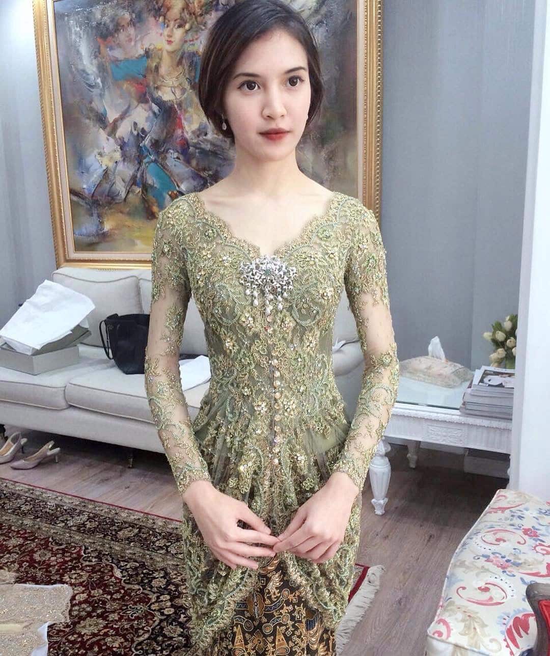 Model Gaun Pesta Brokat Model Baju Gamis Renda Pesta Terbaru 2019