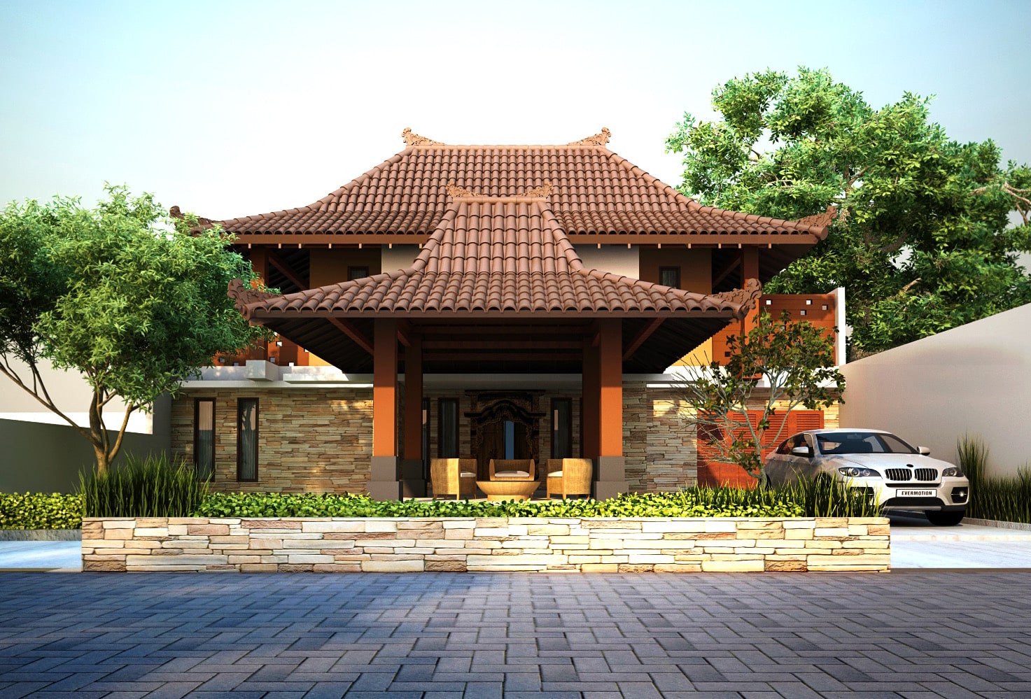 45 Contoh Desain Rumah Jawa dan Joglo (Klasik dan Modern)