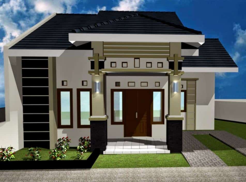  Desain  Bagian Depan Rumah  yang Keren  Thegorbalsla