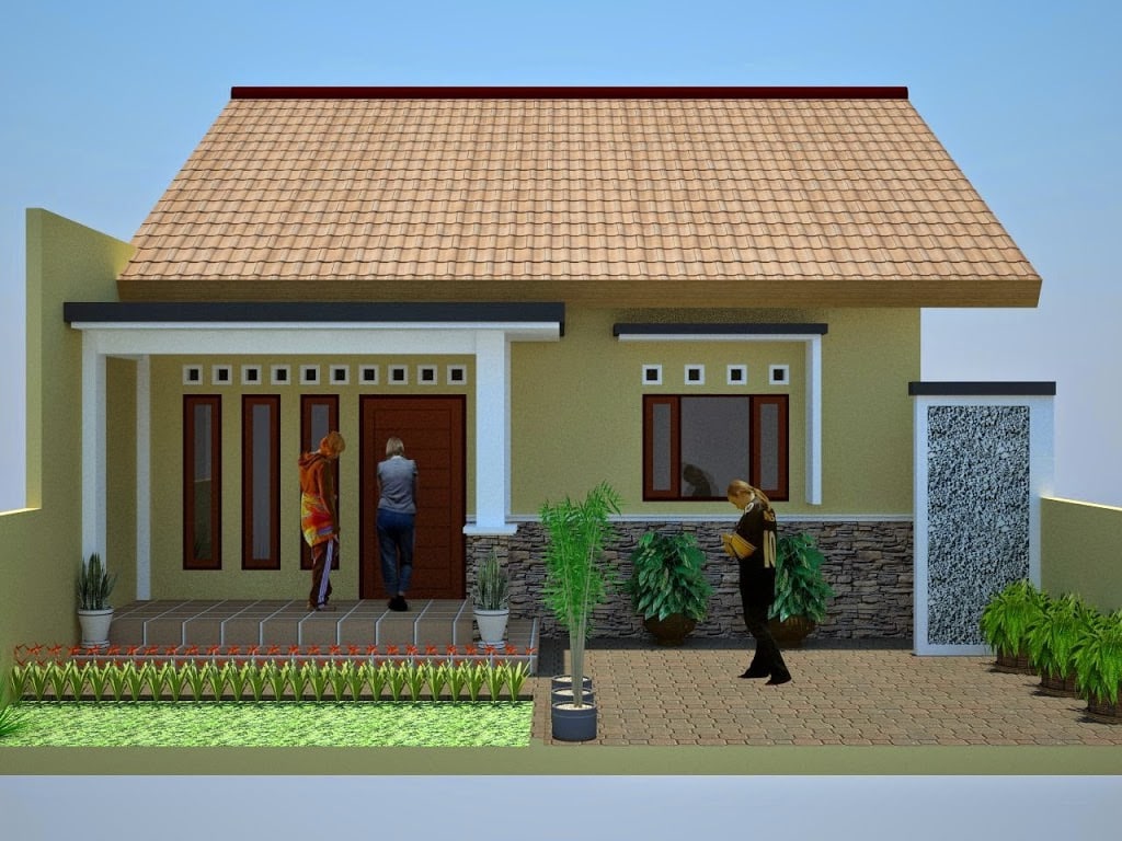 Desain Rumah  Kota Sederhana  Thegorbalsla