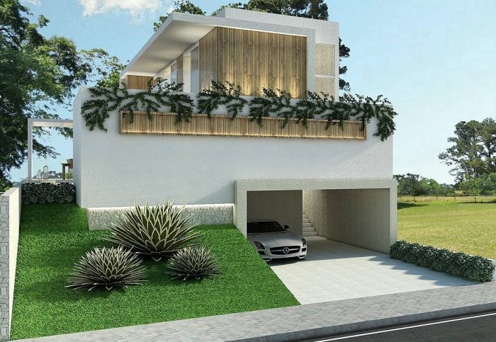 Fancy house dengan desain minimalis modern