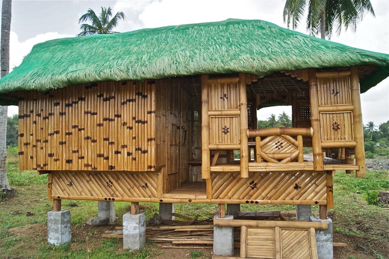  Rumah Bambu  yang Kuat Thegorbalsla