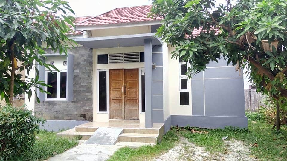  Rumah Desa  Modern Rindang Pepohonan Thegorbalsla