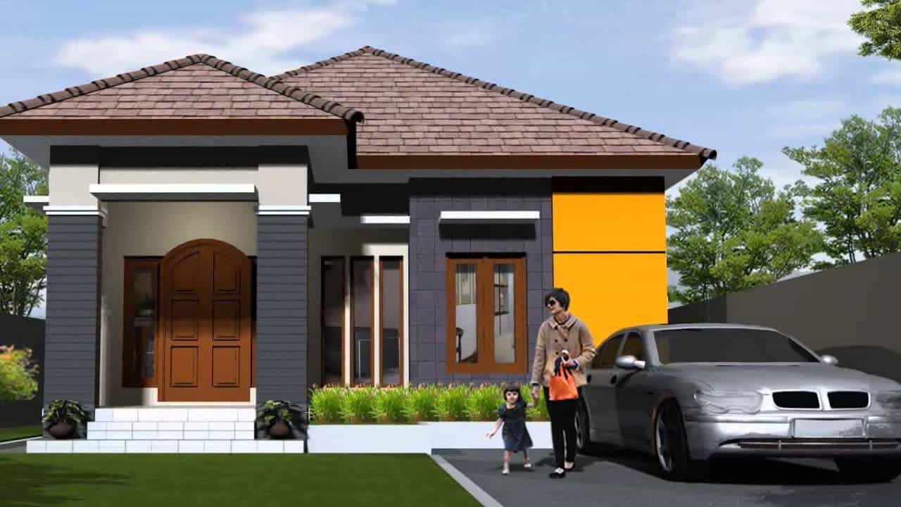  Rumah  dengan garasi  samping  menyatu Thegorbalsla