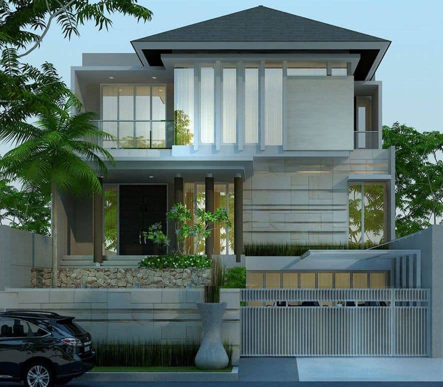  Rumah  minimalis  open  garage Thegorbalsla