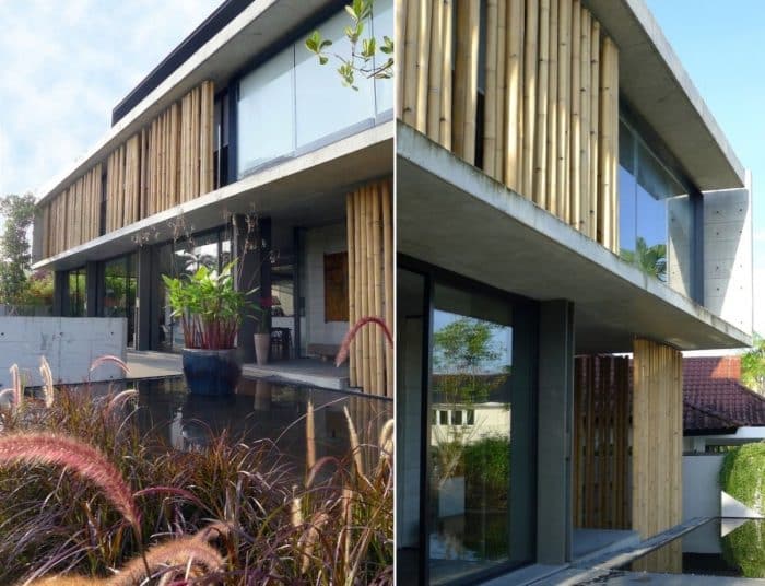 Sedikit Bambu untuk Desain Rumah Bambu