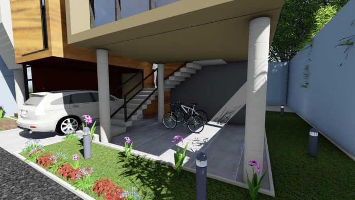 Simple house dengan konsep modern