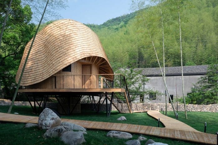 Rumah Keong Bambu
