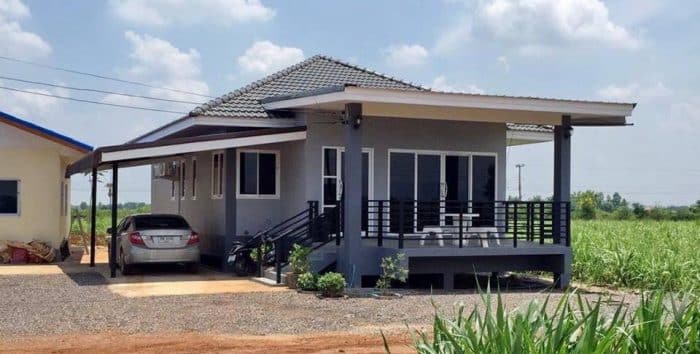 45 Contoh Desain Rumah Desa Sederhana Klasik Dan Modern
