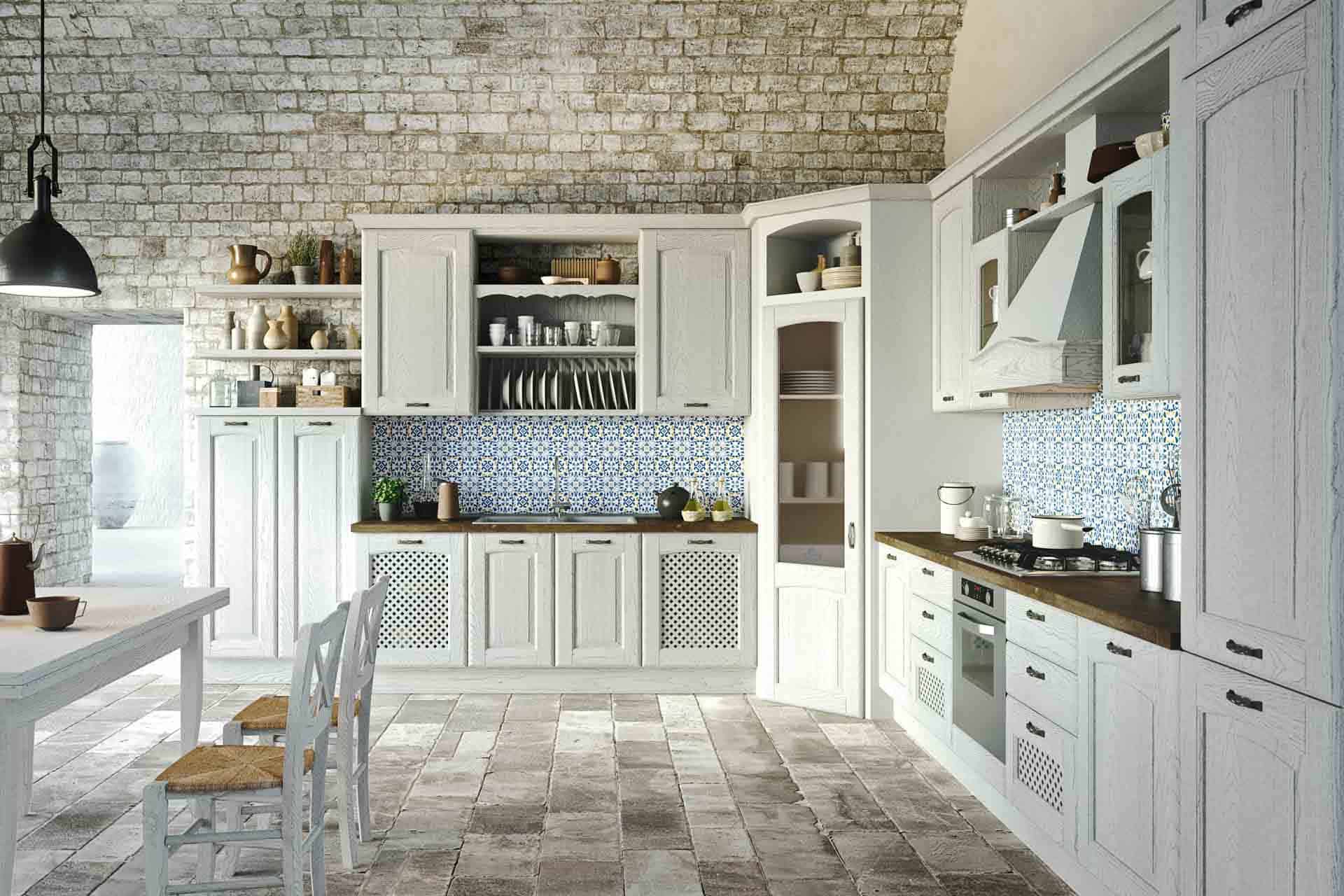 Dapur Minimalis Dengan Batu Alam dan Kitchen Set Putih - Thegorbalsla