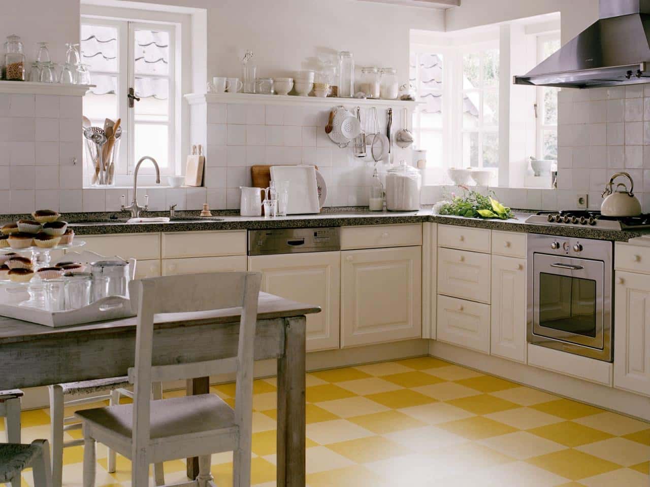 Dapur Putih Klasik Model L - Thegorbalsla