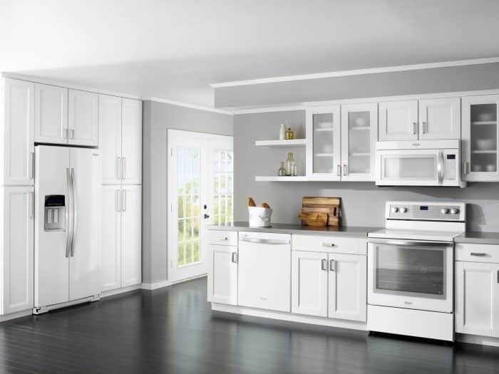 40 Contoh Desain Dapur Warna Putih
