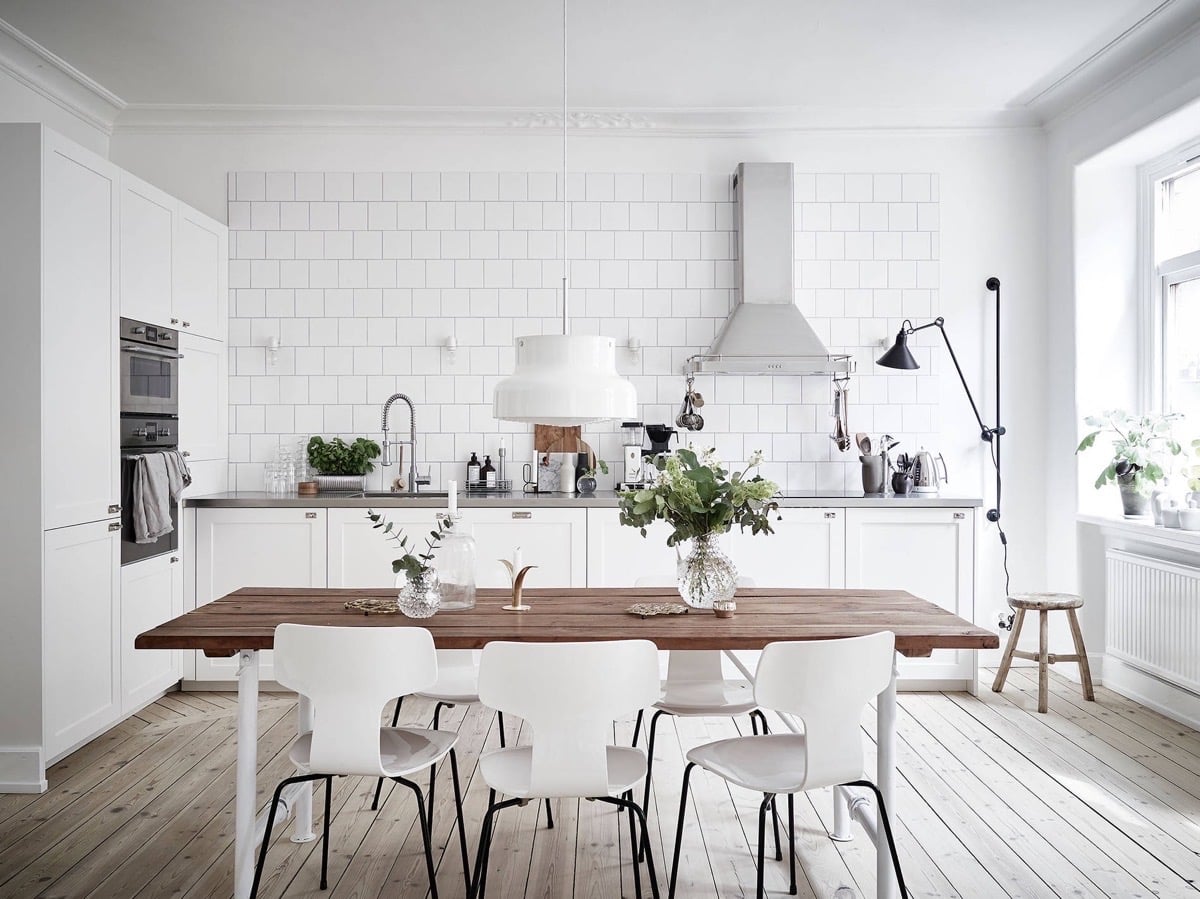 Dapur Warna Putih Minimalis Tapi Elegan - Thegorbalsla