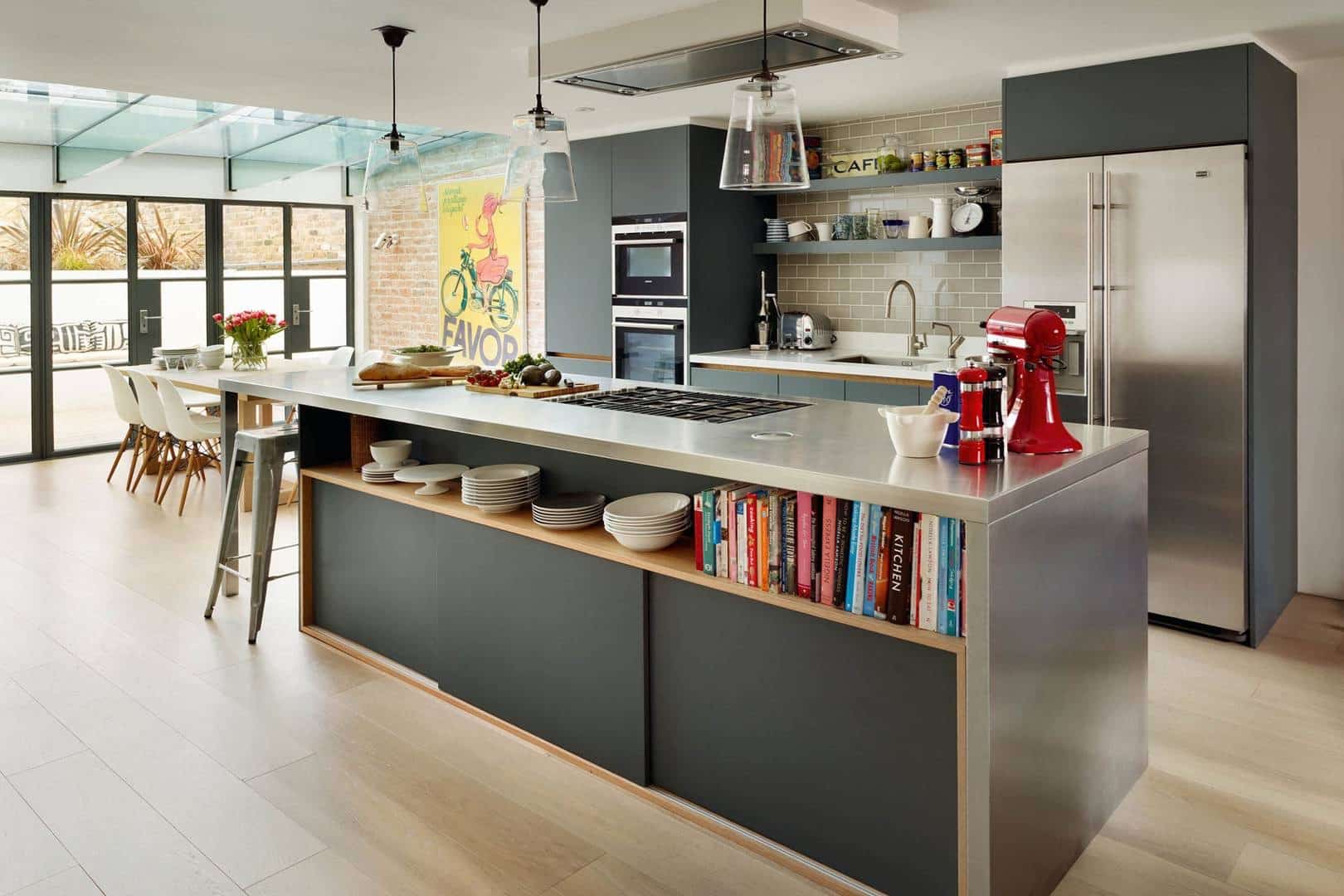  Dapur  minimalis  modern elegan  Thegorbalsla