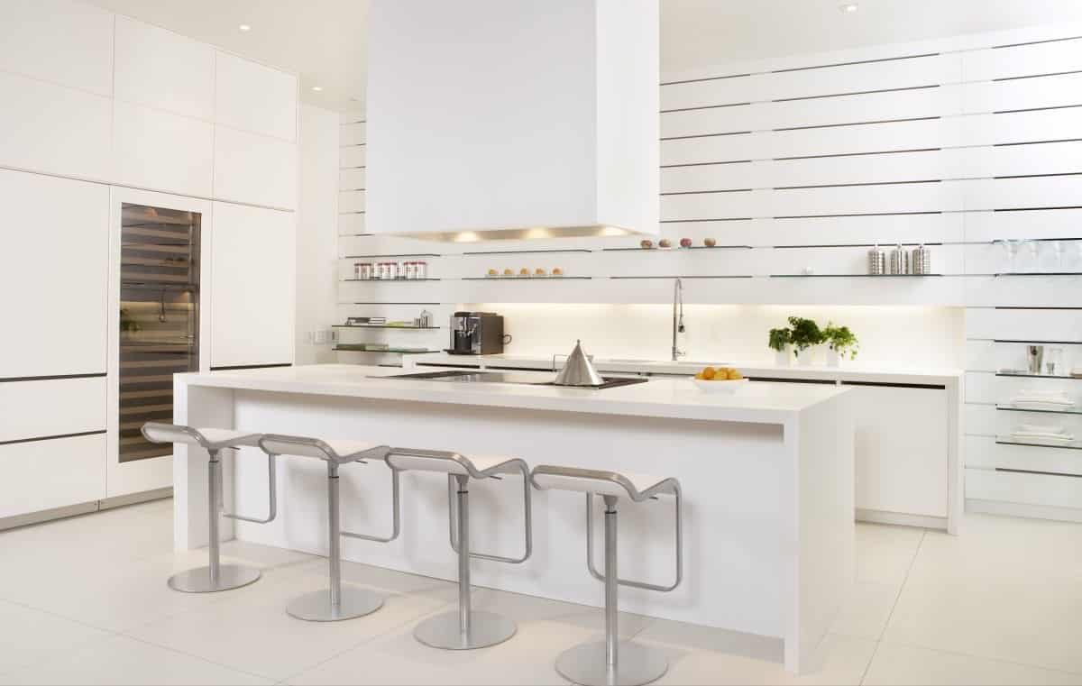 Desain Dapur Sederhana dan Minimalis Berwarna Putih - Thegorbalsla