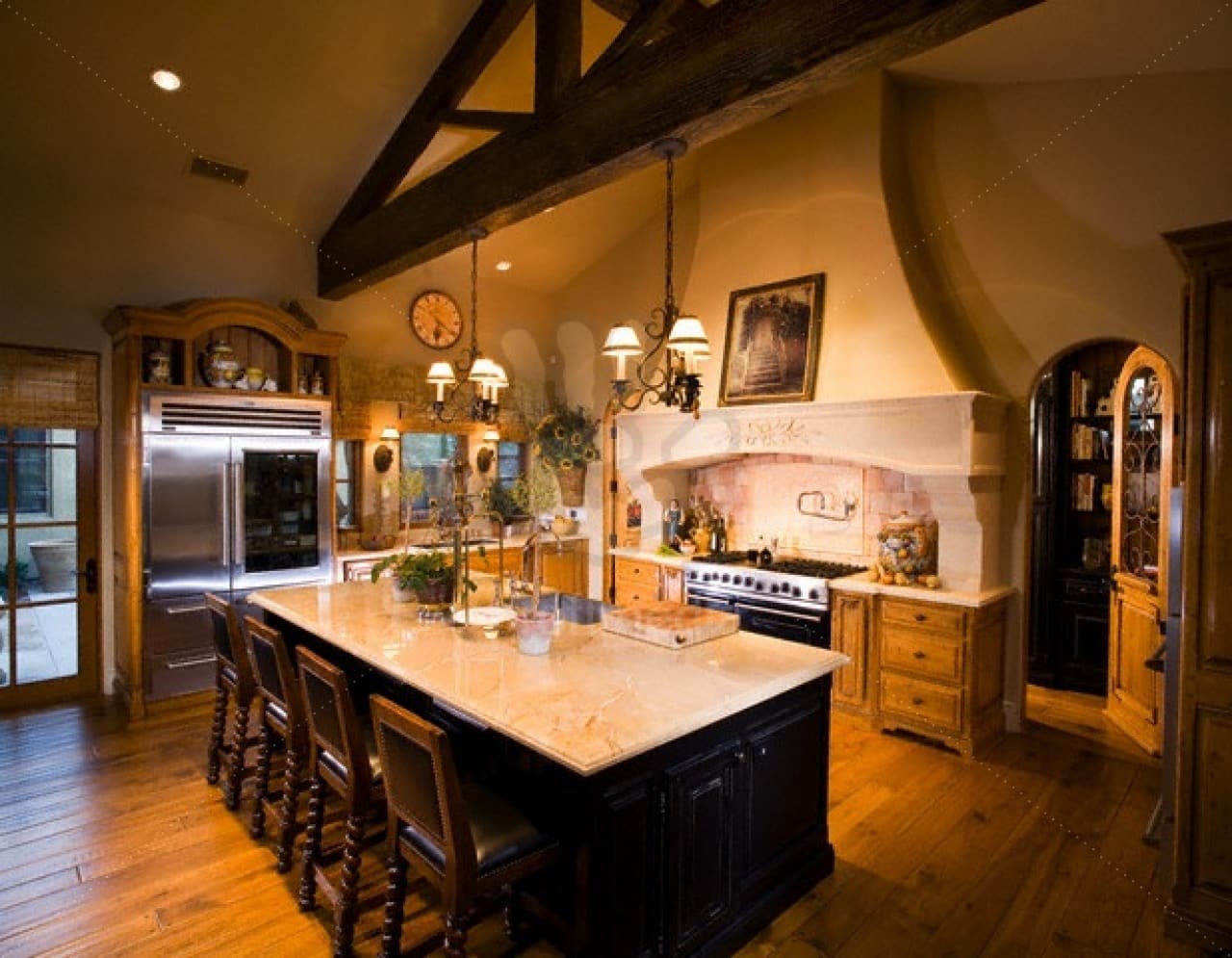 Desain Dapur Vintage Interior Klasik 