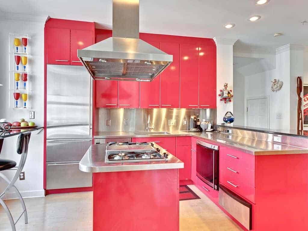 Desain Dapur Pink Strawberry Thegorbalsla