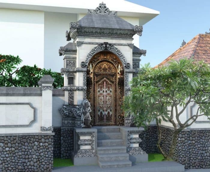45 Contoh Desain Rumah Bali Terbaru Tradisional
