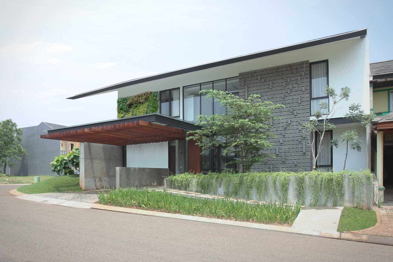  Rumah  Mewah Modern Minimalis  Atap  Rendah Thegorbalsla