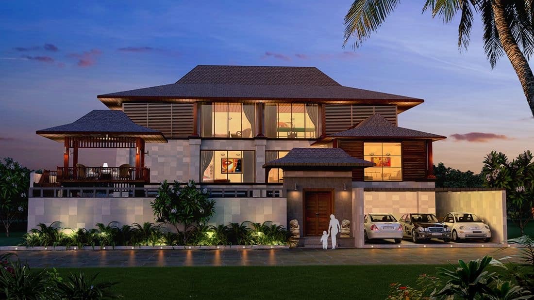 Rumah Modern Bali Mewah 