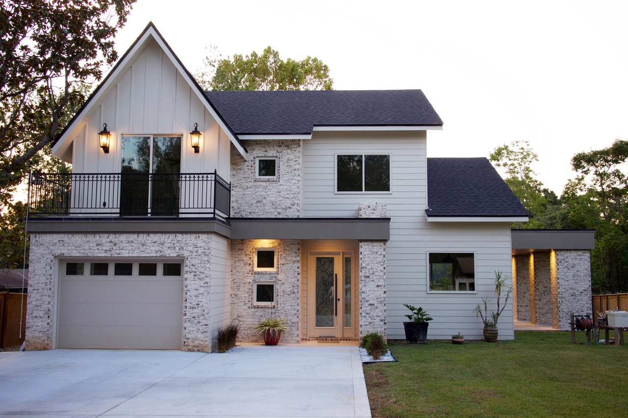 Rumah Modern Konsep Putih - Thegorbalsla