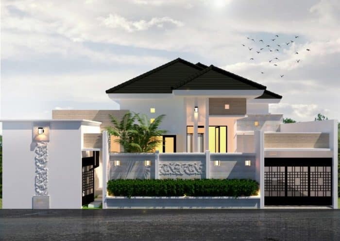 49 Contoh Desain Rumah Modern Minimalis<script async src=