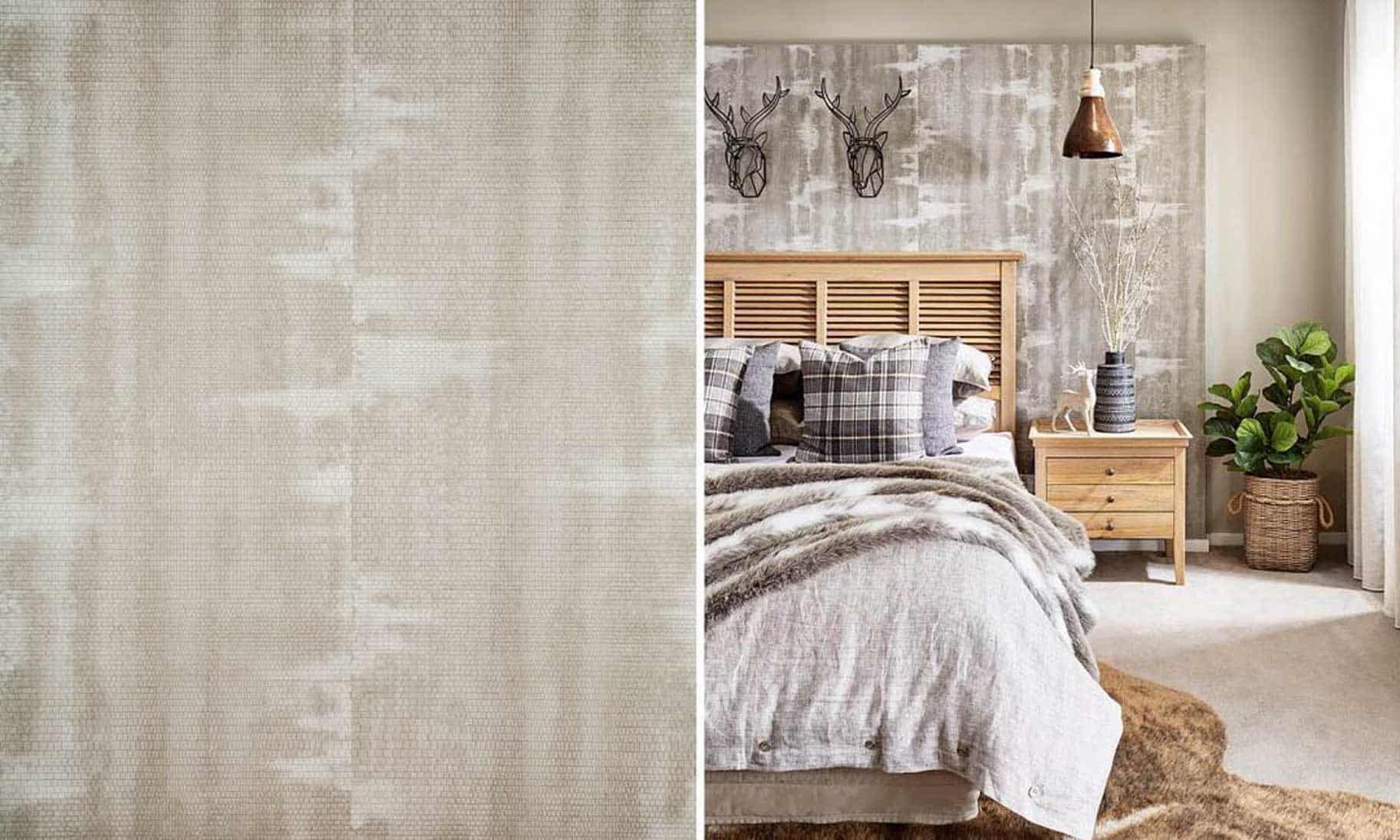  Desain  Kamar  Tidur  3x3 Dengan  Wallpaper  Thegorbalsla