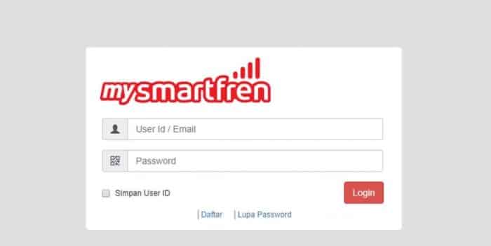 Setelah berhasil membuat ID Smartfren, Anda bisa login dengan menggunakan ID tersebut.